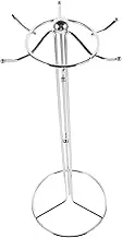 BRIGHTFUFU Iron Kitchen Rack Spatula Holder Stand Minimalist Design with Hooks for Efficient Kitchen Organization Space Saving Round Shelf Sturdy Utensil Storage