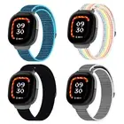 Breathable Nylon Band for Google Fitbit Ace LTE – Soft Hook & Loop Strap