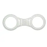 Circle Metal Cutting Dies Stencil DIY Scrapbook Album Paper Card Template Mold