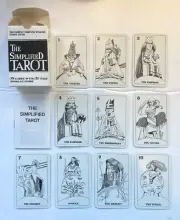RARE!! - The Simplified Tarot Illustrated by Paul de Becker - c. 1984 - OOP!
