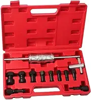 MotiveTech 12 Pieces Hole Bearing Puller Set Insert Bearing Remover Set Motorcycle Inner Bearings Puller Tool Kit