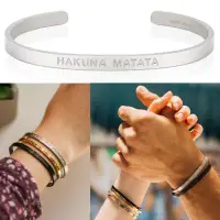 在飛比找環球Online優惠-【MANTRABAND】 Hakuna Matata 無憂無