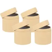 4 Pcs Tea Bag Jar Coffee Bean Containers for Loose Kitchen Storage
