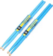 SWOOMEY 2pairs Maple Drumsticks Comfortable Percussion Instrument Sticks Simple Design for Beginners Music Smooth Grip for Various Drums for Drum Fans