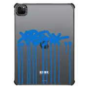 iPad Pro 11-inch (3rd/4th gen) iPad Impact Case Krink Blue Tag iPad Case