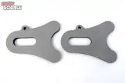 Chopper Axle Plates - 3/4" slots - Harley Motorcycle - Hardtail - 3/8" thick - C