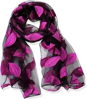 [YFZYT] Women's Scarf/Flap/Scarf/Scarf/Foulard, Long Soft Chiffon Shawl Thin Wrap, Interseason Spring Summer Autumn Elegant Shawls for Party, Beach, Daily Use -