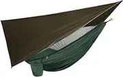 BIUDECO 1Set Durable Outdoor Hammock Tent Set with Canopy Awning Lightweight and Portable Sunshade for Camping Hiking and Setup and Compact Design