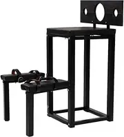 SAHOOSAFETY BDSM Sex Furniture SM Sex Chair Training Handcuffs Collar Kneeling Chair Sex Toys Erotic Pillory SM Bondage Set