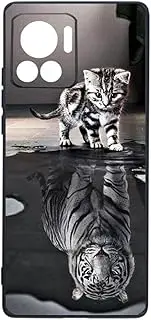 [Auotu] Case with Camera Protection Soft TPU Silicone Case Cover for Motorola Moto Edge 30 Ultra Smartphone (Mode 1)