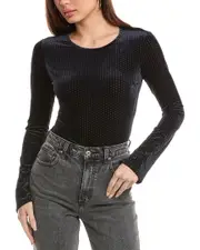Chaser Velvet Stretch Mesh Union Top