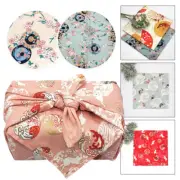 Japanese Handkerchief Furoshiki Concise Bento Gifts Wrapping Cloth Tablecloth