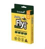 Envirosafe Jumbo Fly Trap Eco-Bait Attractant Refills Flies Non Toxic - 3 Pack