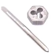 US Stock HSS 8-36 Tap & 8-36 Hexagon Die Thread Right Hand Set