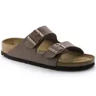 Birkenstock Arizona Birkibuc Narrow Fit Women's Casual Sandals, Mocha, W39