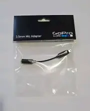 GoPro 3.5mm Mic Adapter OEM Hero3 Hero3+ Hero4 Black/Silver