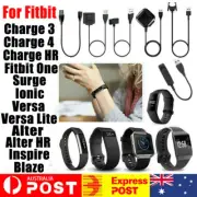 USB Charger Charging Cable For Fitbit One Versa Lite Charge HR Alta Ionic Surge