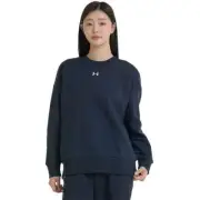 Under Armour Womens UA Rival Fleece Oversized Sweatshirt - Black