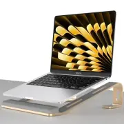 Ergonomic Laptop Stand for Desk Adjustable Height Ergonomic Computer Stand Al...