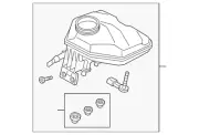Genuine Audi Master Cylinder Reservoir 4KE-611-301-B-REP