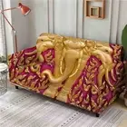 Marking Fine Print Stretch Sofa Cover Lounge Couch Slipcover Recliner Protector