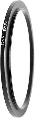 Kase 72mm to 82mm Step Up Ring Filter / Lens Adapter 72 Male 82 Female