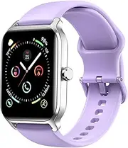 Fitpolo Smart Watches for Women Men, Alexa Built-in 1.8" Fitness Tracker Watch for Android iOS, Waterproof Activity Trackers with 100 Sports, GPS via Phone, Heart Rate Sleep SpO2 Monitor