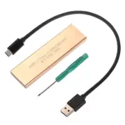 USB3.1 M2.0 SSD 2280 Hard Disk Adapter Case Box For Windows xp/Vista Hot