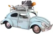Veemoon Classic Car Model Ornament Retro Decor Decorations Vintage Home Decor Models Model Home Adornment Desktop Decoration Decorative Crafts Blue