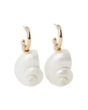 Aqua 8 Other Reasons Imitation Shell Earrings - Exclusive