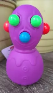 Purple Panic Pete - Stress Ball Fidget