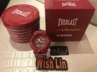 在飛比找Yahoo!奇摩拍賣優惠-全新 CASIO G-SHOCK 與傳奇拳擊品牌 EVERL