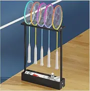 Tennis Racquet Storage Rack,Floor Standing Badminton Racquet Storage Rack,Can Be Placed Anywhere,Can Bear 25kg