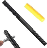 Thread File Set, Thread File, Robust Stainless Thread Repair File Made of Carbon Steel, Multifunctional Recovery File with High Hardness, Black Thread Repair Tool for