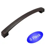 *5 Pack* Cosmas Cabinet Hardware Oil Rubbed Bronze Arch Handle Pull #616-160ORB