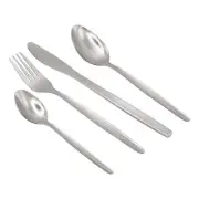 24pc Economy Stainless Steel Fork Knives Spoon Cutlery Set By Argon Tableware