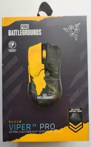 New SealedRazer Gaming Mouse Viper V2 Pro PUBG BATTLEGROUNDS Edition Ultra-light