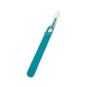 10 EXEL DISPOSABLE STERILE STAINLESS STEEL SURGICAL SCALPELS W HANDLE # 15
