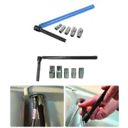 Socket Wrench Kit Bathroom Plumbing Tool Wear Resistant Plumber Back Nut Kit