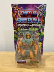 Mattel MOTU X TMNT Turtles of Grayskull Stealth Ninja He-man Action Figure