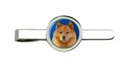 Finnish Spitz Tie Clip