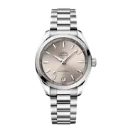Omega Aqua Terra 34 Stainless Steel Sandstone Dial 220.10.34.20.09.001