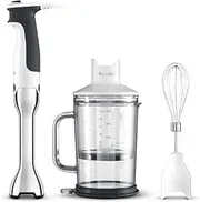 Breville, the Control Grip Stick Mixer, BSB510WHT