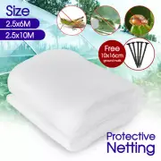 6/10M Garden Netting Crops Plant Protect Mesh Bird Net Insect Animal Vegetables