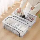 Foldable Shoe Storage Box Clear Shoe Cabinet Shoe Rack Clothes