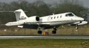 Bombardier Learjet 36 Private Airplane Wood Model Free Shipping