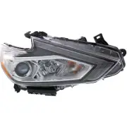 For Nissan Altima Sedan Headlight 2016 17 2018 Passenger Chrome DOT NI2503247 (for: Nissan)
