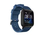 G20 Intelligent Bluetooth Ring Step Motion Heart Rate Waterproof Watch - BLUE