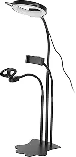 5 in 1 Live LED Ring Fill Light Set with Phone Clamp/Holder/Microphone Holder,Folding LED Adjustable Color Temperature/Light Live Broadcast/Selfie/Makeup Lamp Art Beauty Eye