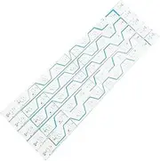 ABAGFKFNV 10PCS/lot Compatible with TCL D55A620U B55A558U D55A561U L55E5800A-UD D55A630U B55A658U B55A858U B55A758U 55U65EBC 55U6500C 55UA6406 Light bar